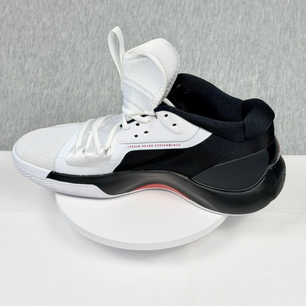 Jordan Zoom Separate Mens Basketball Shoes Black White Red DH0249-051 Size 11 - Picture 12 of 15